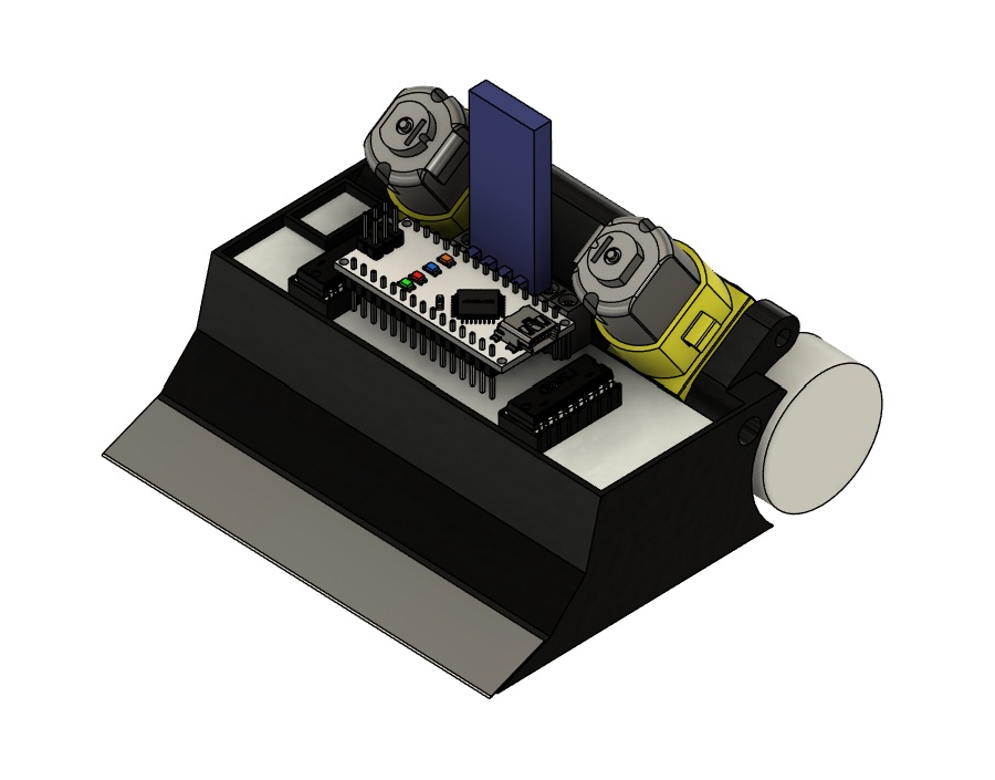 Diseño de robot en Fusion 360 9